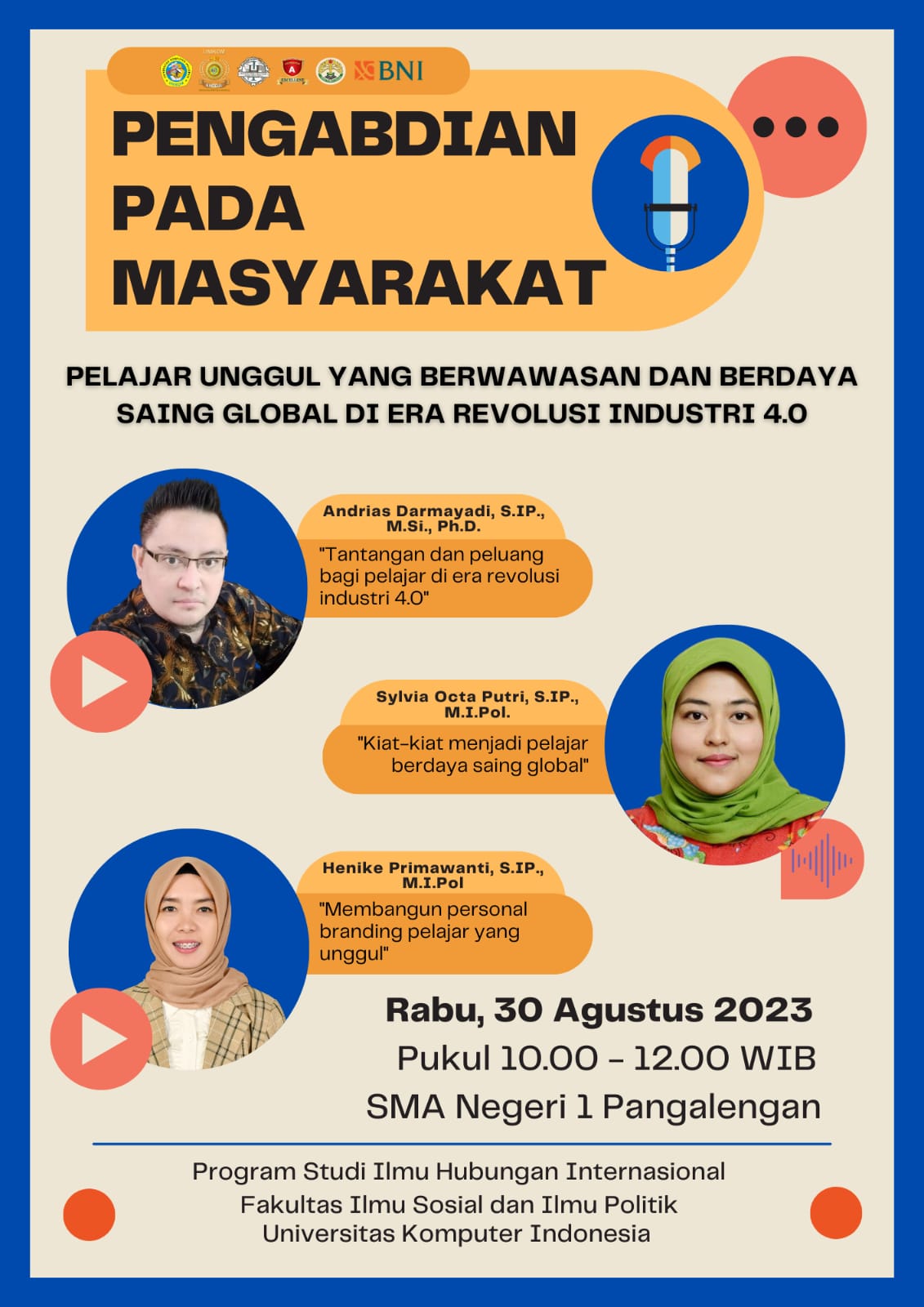 PKM Prodi IHI di SMAN 1 Pangalengan